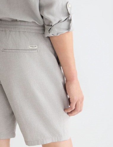 ESSENTIALS FAVE COTTON LINEN CHINO...