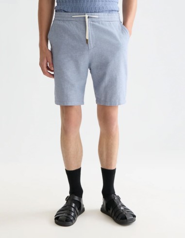 ΒΕΡΜΟΥΔΑ CHINO COTTON LINEN ESSENTIAL...
