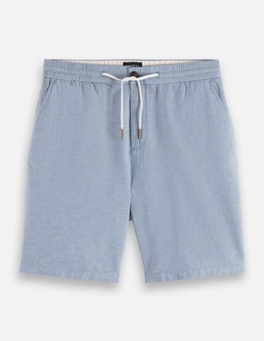 ΒΕΡΜΟΥΔΑ CHINO COTTON LINEN ESSENTIAL...