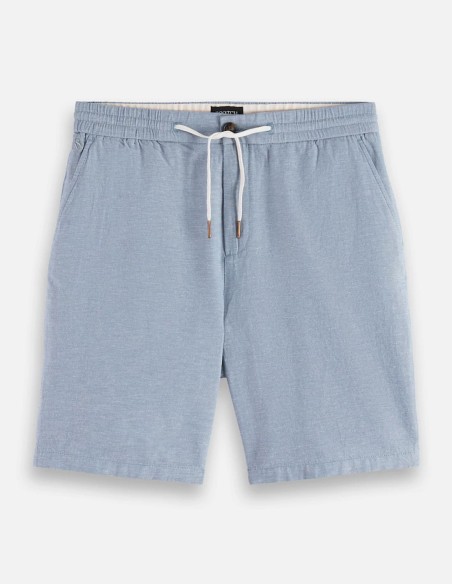 ΒΕΡΜΟΥΔΑ CHINO COTTON LINEN ESSENTIAL FAVE