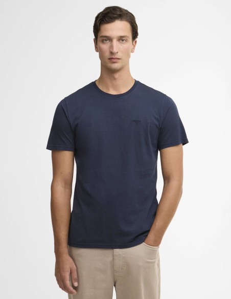 WASHED TARTAN T-SHIRT