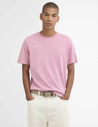 WASHED TARTAN T-SHIRT