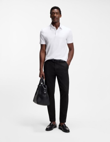 SLIM FIT PANTS IN A STRETCH-COTTON