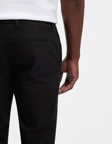 SLIM FIT PANTS IN A STRETCH-COTTON