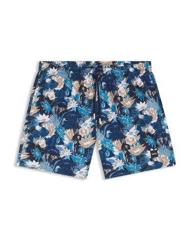 QUICK DRY SWIM SHORTS ALL OVER PRINT
