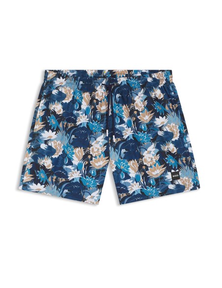 QUICK DRY SWIM SHORTS ALL OVER PRINT