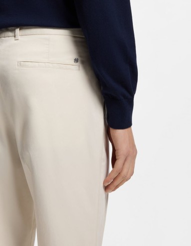 WASHABLE TAPERED FIT TROUSERS IN...
