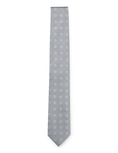 JACQUARD-PATTERN TIE IN SILK