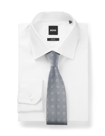 JACQUARD-PATTERN TIE IN SILK 2