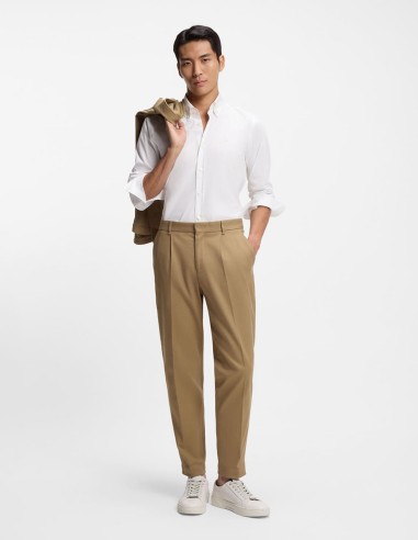 ΠΟΥΚΑΜΙΣΟ COTTON-BLEND SLIM FIT