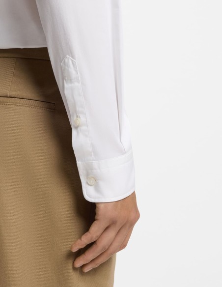 ΠΟΥΚΑΜΙΣΟ COTTON-BLEND SLIM FIT