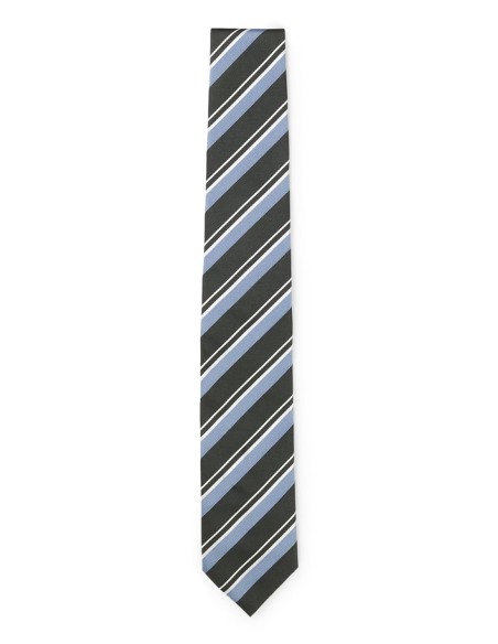 SILK TIE WITH JACQUARD PATTERN
