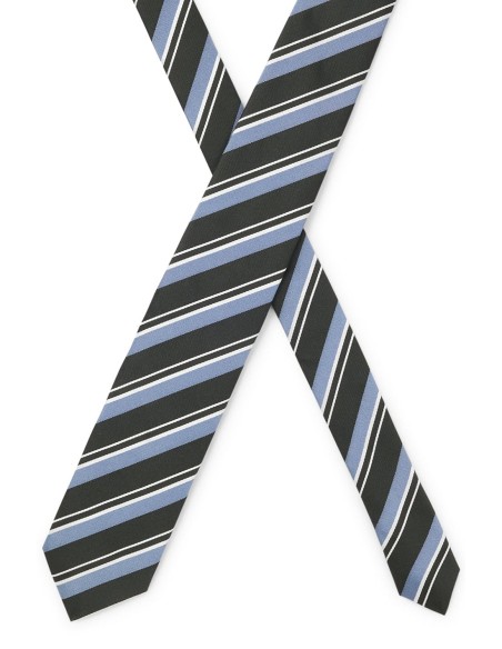 SILK TIE WITH JACQUARD PATTERN