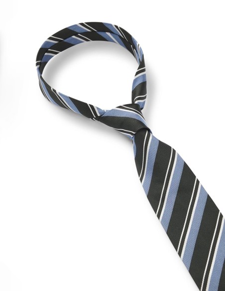 SILK TIE WITH JACQUARD PATTERN