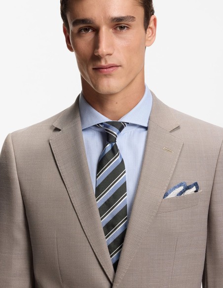 SILK TIE WITH JACQUARD PATTERN