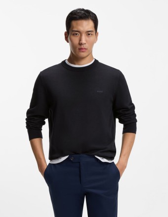 COTTON SWEATER WITH...