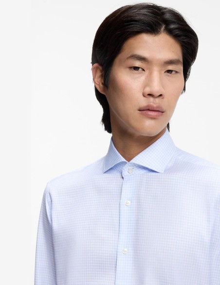 ΠΟΥΚΑΜΙΣΟ CHECKED COTTON TWILL REGULAR FIT