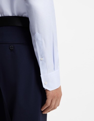 ΠΟΥΚΑΜΙΣΟ CHECKED COTTON TWILL...