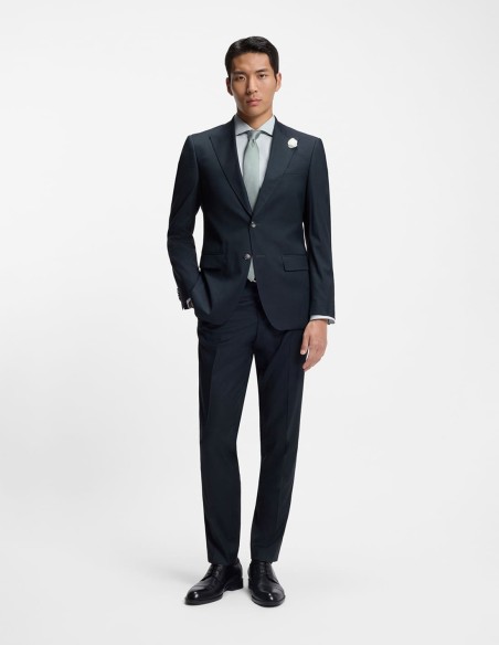 SLIM FIT SHIRT IN COTTON CHAMBRAY