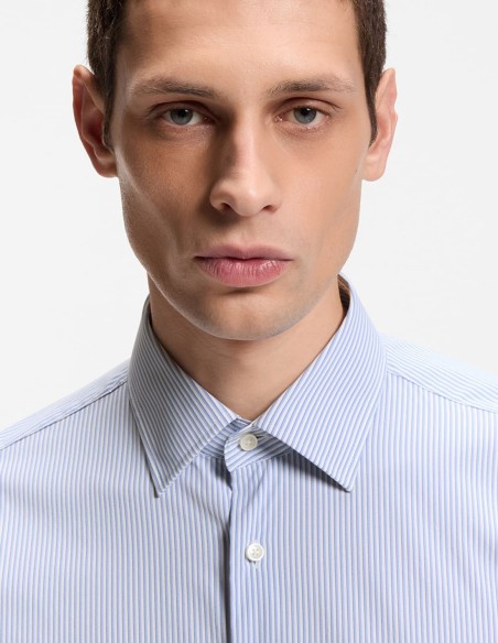 ΠΟΥΚΑΜΙΣΟ STRIPED PERFORMANCE REGULAR FIT