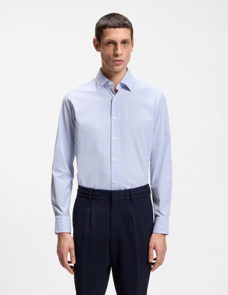 ΠΟΥΚΑΜΙΣΟ STRIPED PERFORMANCE REGULAR FIT