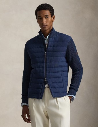 HYBRID LINEN FULL-ZIP JUMPER 2