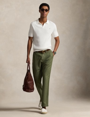 BEDFORD CLASSIC FIT LINEN-COTTON...