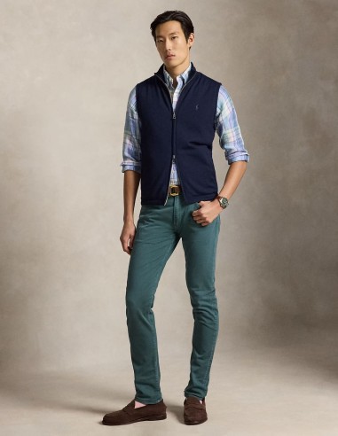 REVERSIBLE HYBRID SLEEVLESS JUMPER