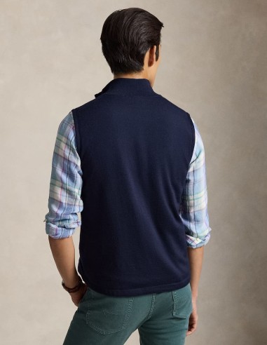 REVERSIBLE HYBRID SLEEVLESS JUMPER