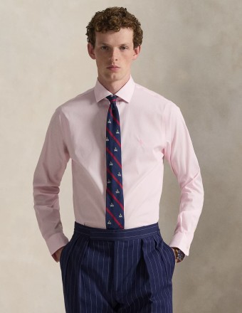 CUSTOM FIT STRIPED POPLIN...