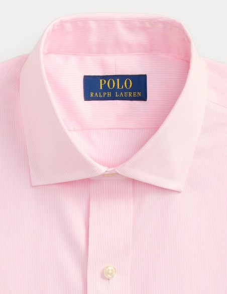 CUSTOM FIT STRIPED POPLIN SHIRT