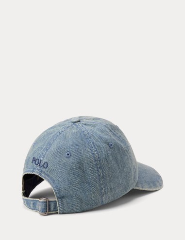 INDIGO DENIM BALL CAP