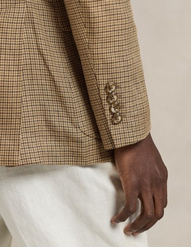 TEXTURED COTTON-LINEN JUMPER