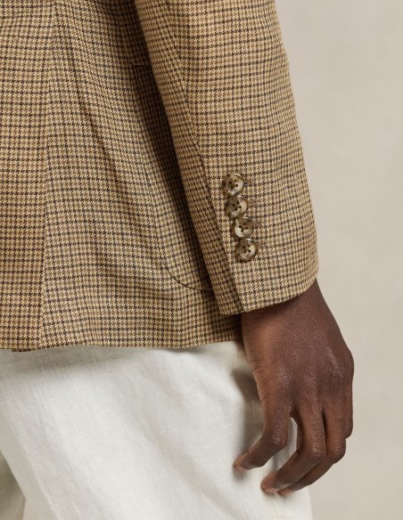 TEXTURED COTTON-LINEN JUMPER