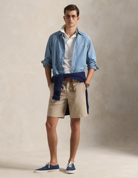 SLIM FIT MESH POLO SHIRT