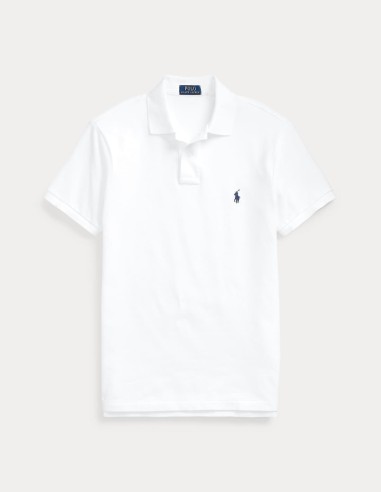 SLIM FIT MESH POLO SHIRT