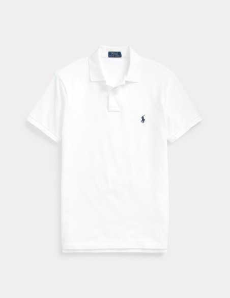 SLIM FIT MESH POLO SHIRT