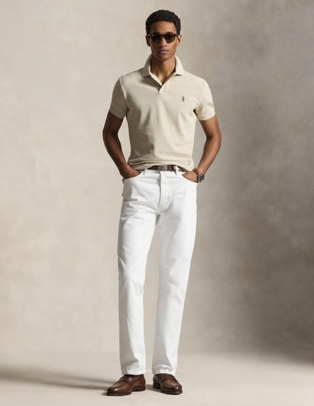 CUSTOM FIT MESH POLO SHIRT