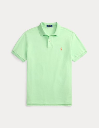 CUSTOM FIT MESH POLO SHIRT