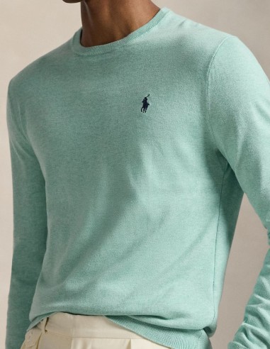 ΠΟΥΛΟΒΕΡ TEXTURED COTTON SLIM FIT