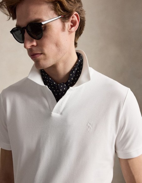 ΜΠΛΟΥΖΑ POLO STRETCH MESH CUSTOM FIT