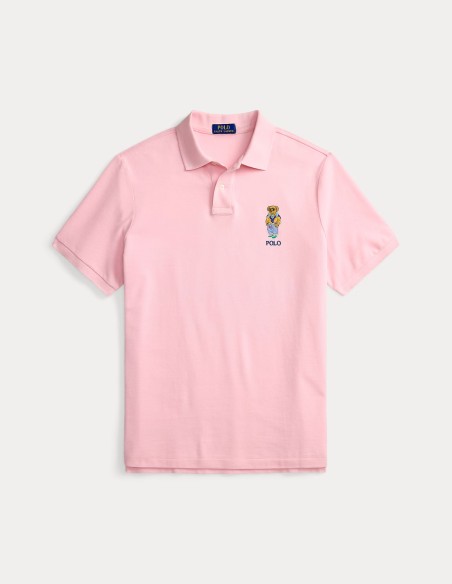 ΜΠΛΟΥΖΑ POLO MESH POLO BEAR CUSTOM FIT
