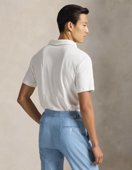 ΜΠΛΟΥΖΑ POLO COTTON-LINEN STANDARD FIT