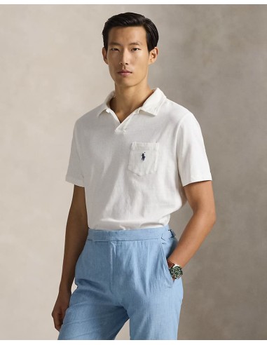 ΜΠΛΟΥΖΑ POLO COTTON-LINEN STANDARD FIT