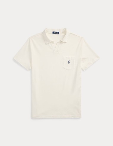 ΜΠΛΟΥΖΑ POLO COTTON-LINEN STANDARD FIT
