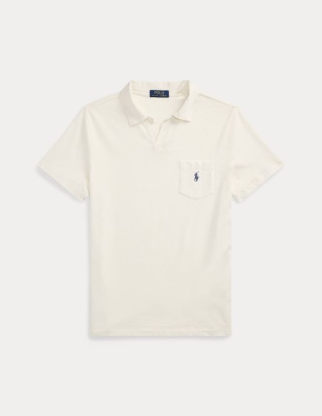 ΜΠΛΟΥΖΑ POLO COTTON-LINEN STANDARD FIT