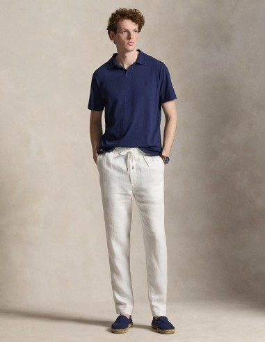 ΜΠΛΟΥΖΑ POLO COTTON-LINEN STANDARD FIT