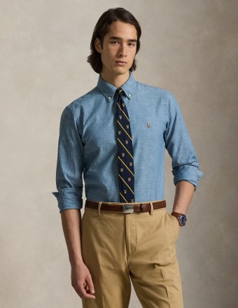 ΠΟΥΚΑΜΙΣΟ CHAMBRAY CUSTOM FIT