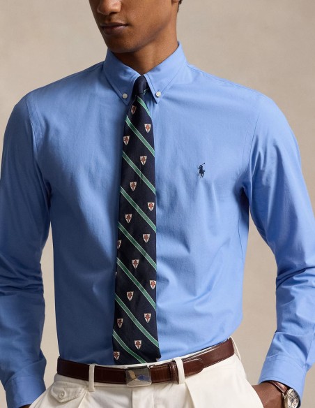 CUSTOM FIT STRETCH POPLIN SHIRT