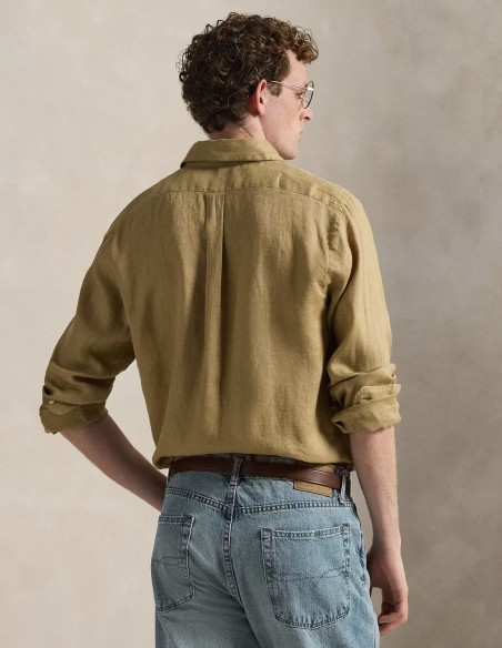 CUSTOM FIT LINEN SHIRT